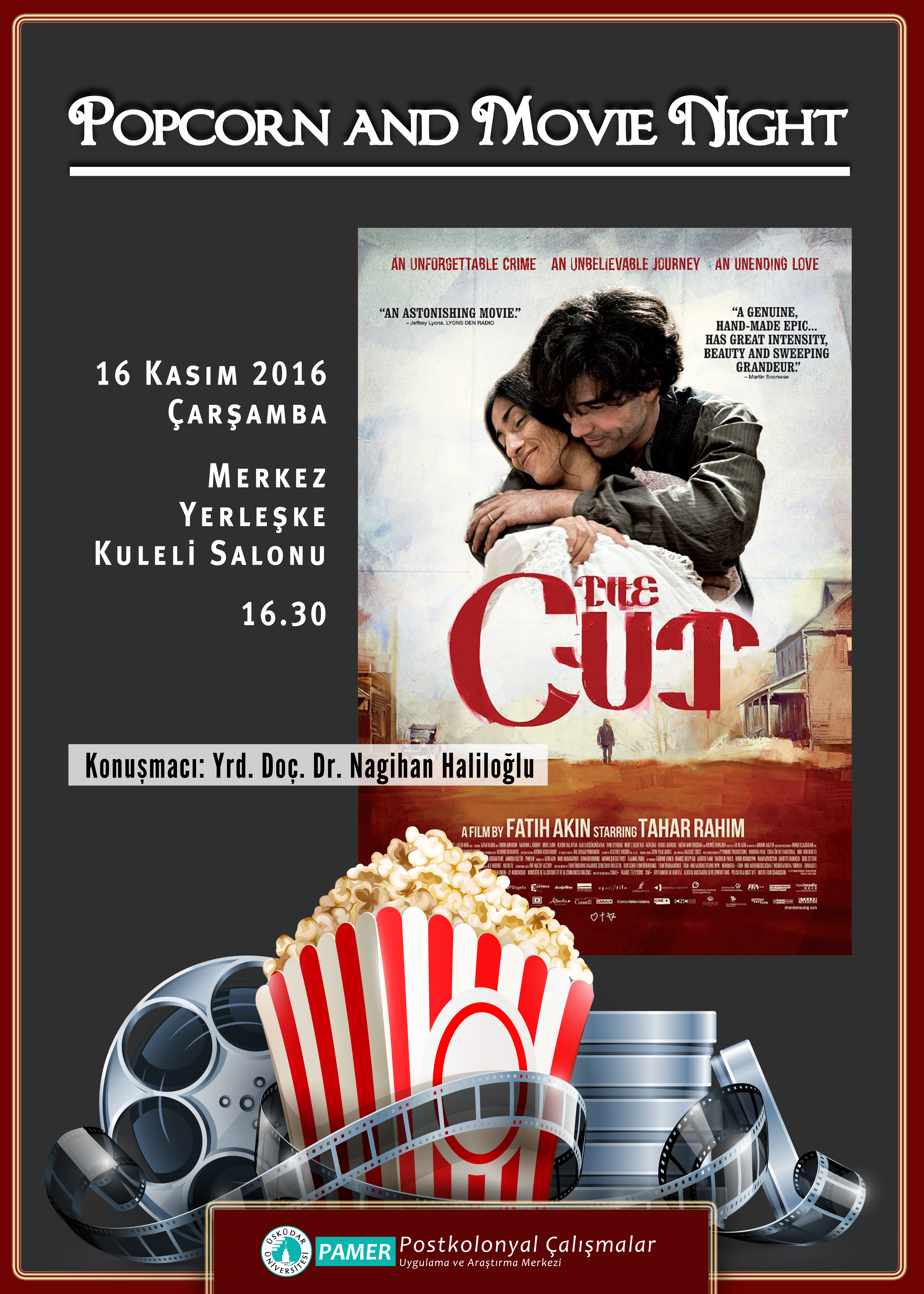 The Cut- PAMER Popcorn and Movie Nights Etkinliği
