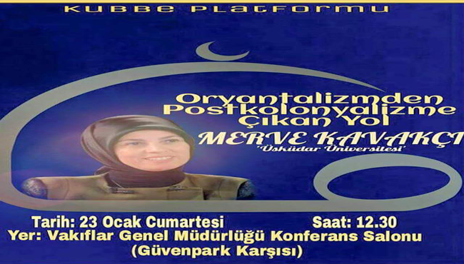 PAMER Başkanı Doç. Dr. Merve Kavakçı, Kubbe Derneği Ankara Konferansında konuştu 